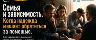 Семья и зависимость. Когда надежда мешает обратиться за помощью.